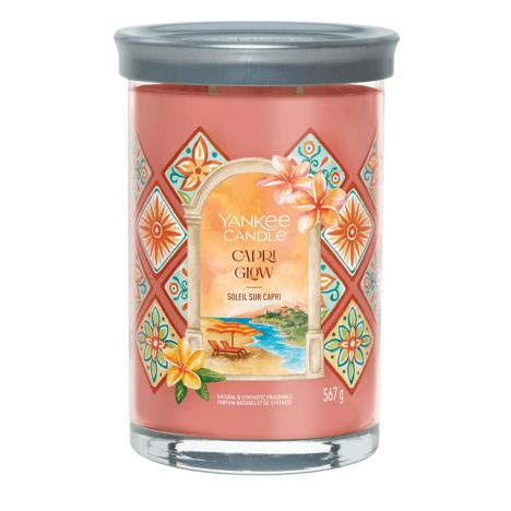 Yankee Candle Capri Glow Large Tumbler Jar